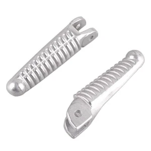 Front Rider Foot Pegs Footrest Pedals For Ducati 848 1098 1198 2008-2013 Sliver - Picture 1 of 6