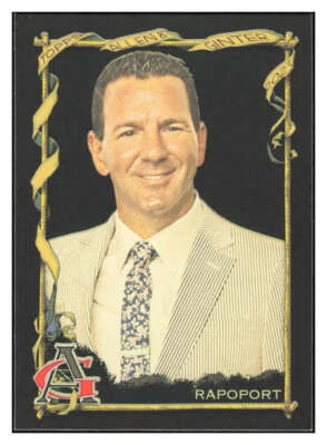 IAN RAPOPORT 2023 Topps Allen and Ginter X Black #241 Football Insider  ID:86978 - Image 1 of 2