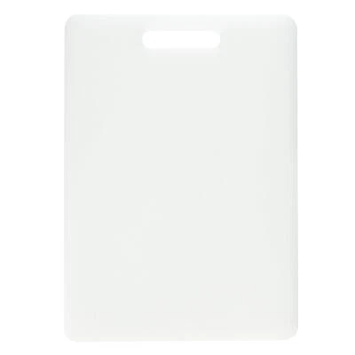 Tabla de cortar Kitchen Essentials 8 pulgadas por 11 pulgadas blanca Foto 1 de 4