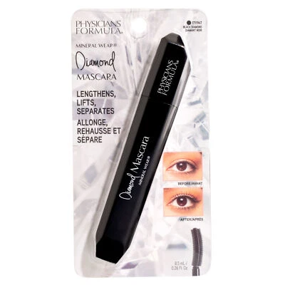 PHYSICIANS FORMULA MINERAL WEAR DIAMOND MASCARA #1711947 BLACK DIAMOND - Image 1 of 2