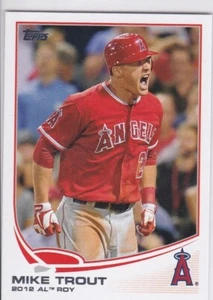 Mike Trout Rookie Baseball AL ROY 2012 Karte Los Angeles Angels Topps MLB  - Bild 1 von 2