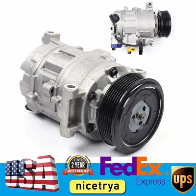 AC Compressor CO 11048JC for Audi A4, A4 Quattro 1.8L 2.0L 2006 2007 2009 2010 Foto 1 de 4