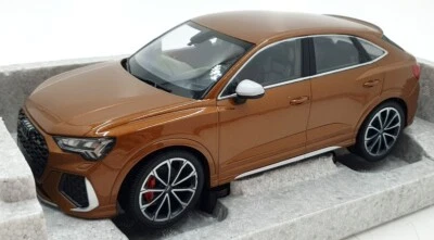 Minichamps 1/18 Scale 155 018104 Audi RS Q3 Sportback 2019 - Met Brown - Image 1 of 4