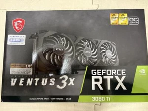 Carte graphique MSI GeForce RTX 3080 Ti VENTUS 3X OC 12 Go GDDR6X - Photo 1/3