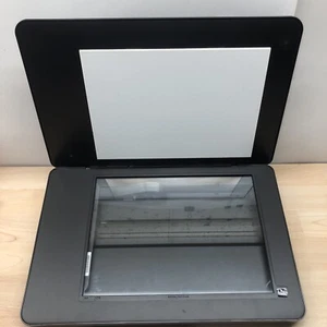 Genuine HP 6520 Printer complete glass Scanner bed & Lid Top Cover Assembly - Picture 1 of 7