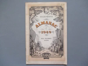 Telephone Almanac 1949 Bell Telephone System - Picture 1 of 12
