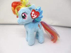 Peluche Ty Sparkle Rainbow Dash My Little Pony giocattolo 2015 - Foto 1 di 8