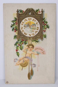 A Happy New Year New Years Baby Embossed - Picture 1 of 2