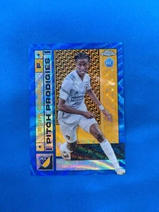 2022 Topps Cromo MLS #172 Kevin Cabbral Rifrattore Onda Blu/199 - LA Galaxy - Foto 1 di 2