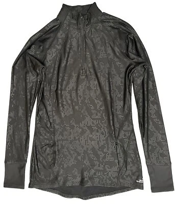 Athletic Sports BCG Sports Women's Jacket Top Medium Fitted Black Pocket - Image 1 of 4