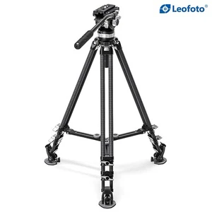 【Leofoto USA】Leofoto LVC-193C + BV-15 zweibeiniges Videostativ mit Flüssigkeitskopf - Bild 1 von 10