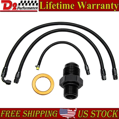 6AN Fuel Line Kit For Honda Civic Acura Integra K20 K24 EG EK DC2 AN6 - Image 1 of 4