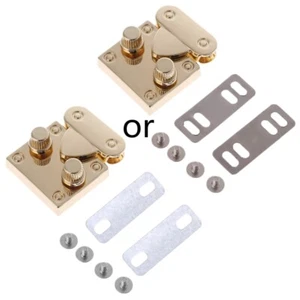 Metal Handbag Clasp Turn Lock Buckle Bag Accessories - Picture 1 of 8