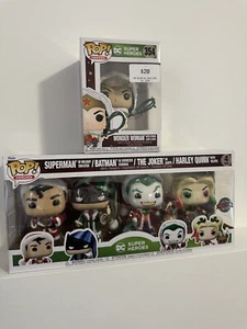 Funko Pop Vinyl DC Christmas Set!!! - Picture 1 of 5