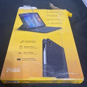 ZAGG Messenger Folio 2 Keyboard Case for iPad / iPad Air 3 (7th & 8th Gen) - Picture 1 of 5