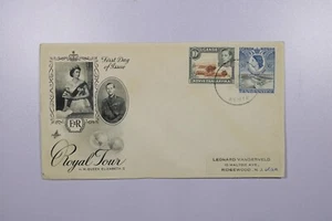 Kenya 1954 FDC - Royal Visit - Artcraft Cachet - Nairobi - F76101 - Picture 1 of 2