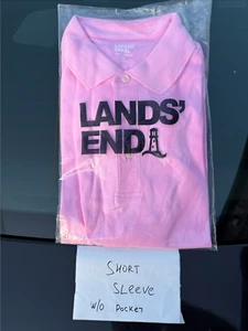 Lands' End Men's M-XL Regular/Tall Super Soft Short Sleeve Supima Polo Shirt - Picture 1 of 13