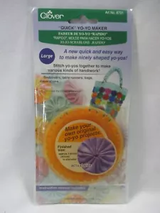 Clover Quick Yo Yo Maker - Grande #8701 - Foto 1 di 4