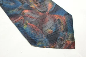 Corbata de seda UMBERTO TINI hecha en Italia F79996 - Imagen 1 de 4