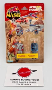 1986 Matt Trakker & Miles Mayhem MOC Vintage MASK Kenner Figur NEU - Bild 1 von 3