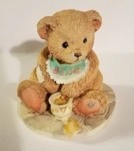 Teddy Bear Figurine - Benji Life is Sweet P. Hillman appx. 2"T x 2"W x 2"L VG - Picture 1 of 5