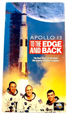 Apollo 13: To The Edge and Back VHS (1995) NEW SEALED - Image 1 of 4