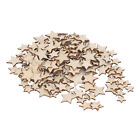 200Pcs Wooden Stars For Pieces Fimo