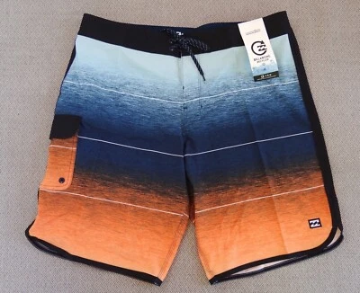 Новый Billabong серфинга полоски мужской Reg длина багажника доска короткий размер 38 RSHRT-489 - Изображение 1 из 4