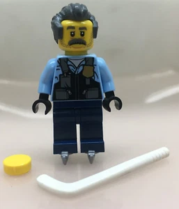LEGO ®-Minifigura Oficial Ciudad Sam Grizzled Patines de Hielo Adviento - hol247 - Imagen 1 de 7
