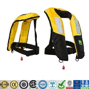 50% Off Premium M-33 Boating Buoyancy Manual Inflatable Life Jacket Lifevest PFD - Picture 1 of 7