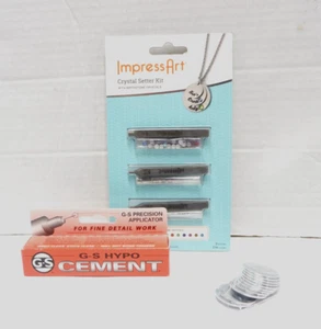 ImpressArt - Crystal Setter Metal Punching Kit With Birthstone Crystals - Picture 1 of 4