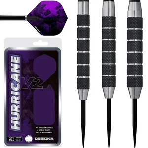 Hurricane V2 Darts Set 22g 24g 26g 28g 30g 32g 34g grams Rhino Tungsten Designa - Picture 1 of 8
