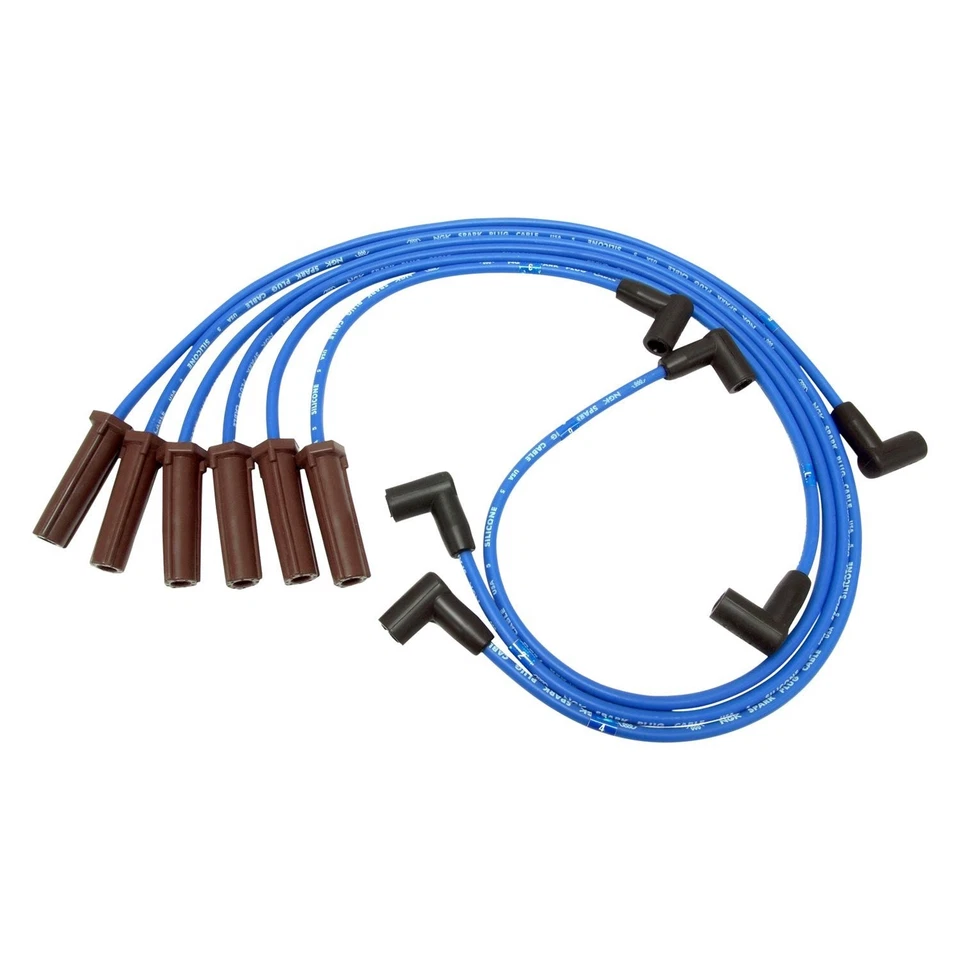 For Pontiac Bonneville 1995-1998 NGK 51096 Spark Plug Wire Set - Image 1 of 1