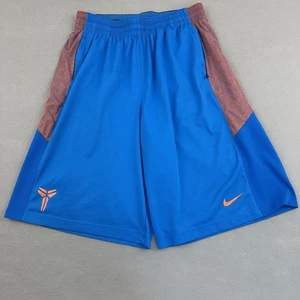 Pantalones Cortos Nike Para Hombre XL Azul Naranja Kobe Bryant Mamba Baloncesto Bolsillos Dri Fit - Imagen 1 de 11