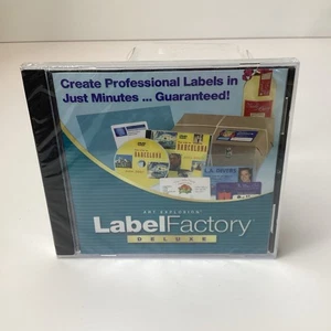 Art Explosion Label Factory Deluxe Version 3.0 Software For Windows 98, NT, etc - Picture 1 of 3