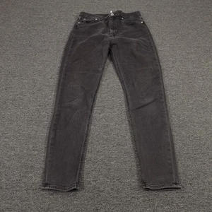 Rag & Bone Jeans Womens 28 Black Nina High Rise Ankle Skinny Denim Stretch - Picture 1 of 16
