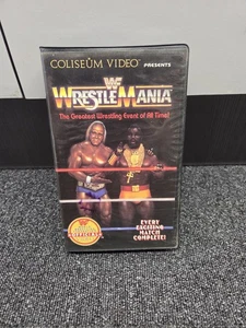 VHS WrestleMania 1 Coliseum Video WWF WWE Hulk Hogan Mr. T Greatest Wrestling - Bild 1 von 5