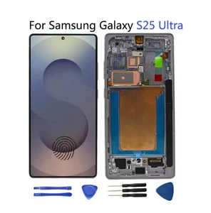 For Samsung Galaxy S25 Ultra Original LCD Display Touch Screen Digitizer Frame - Picture 1 of 1