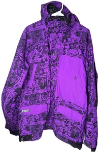Große Granatenhandschuhe Fatigue Project x Misfits Snowboardjacke Gr. L Purps 🍇 - Bild 1 von 24