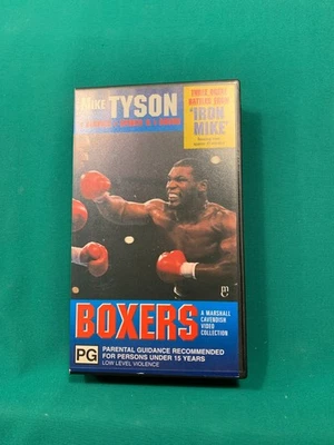 Boxers: Mike Tyson v Berbick, v Spinks v Bruno (VHS, 1996) | Vintage | Boxing - Image 1 of 3