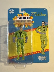 Modellino McFarlane DC Super Powers The Riddler 4,5 pollici NUOVO - Foto 1 di 5