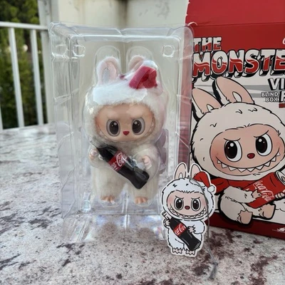 Original Labubu Popmart x The Monsters Vinyl Face x Coca Cola Surprise Shake - Photo 1/4