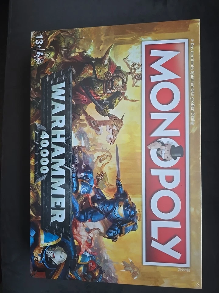 Hasbro Warhammer 40k Monopoly Sealed In Box - German Version - Image 1 of 1