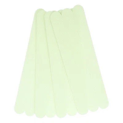 12 Pcs Non Stair Treads Tape Green Reflective Anti Skid Safety Strips - Bild 1 von 4