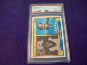 1983 TOPPS #378 LEE MAY SUPER VETERAN PSA 10 - Picture 1 of 2