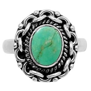 Premium Qualität Utah Variszit 925 Sterling Silber Ring Gr.7 Schmuck R-1667 - Bild 1 von 5