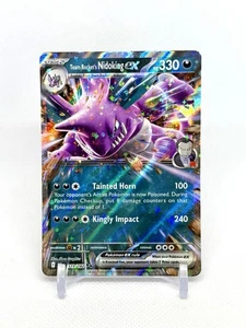 Pokemon Sv10 Destined Rivals Team Rocket's Nidoking ex 119/182 Holo NM/M πΊπΈ - Picture 1 of 2