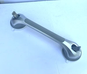 Haltegriff für Badewannen und Duschen 1 Stück Saughaltegriff grau - Bild 1 von 5