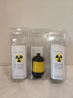 3 Seychelle Portable Radiological System Ionic Adsorption Micron Filtration Lot - Image 1 of 4