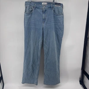 Abercrombie & Fitch Damen 90s Relaxed High Rise Curve Love Jeans Größe 33x31 - Bild 1 von 8